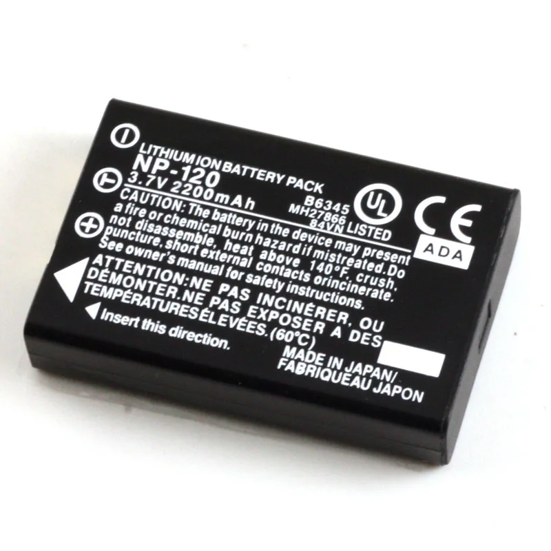 

NP-120 FNP120 NP120 Camera Battery for Fujifilm FinePix F10 F11 Zoom M603 MX4 603 Batteries bateria celular