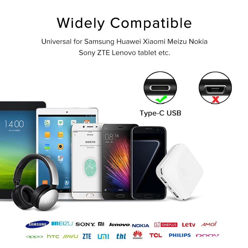 Кабель usb type-C для Xiaomi Redmi Note 7 samsung Galaxy S9 S8 type-C, кабель для зарядного устройства, кабель для зарядки USB-C телефона