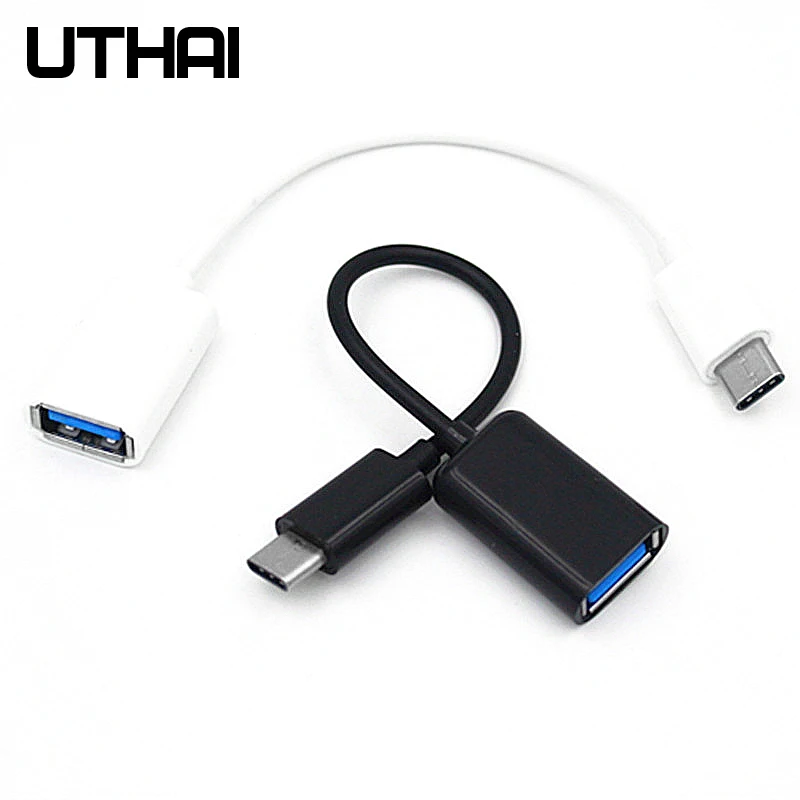 Утхай J11 Тип с разъемами типа C и USB адаптер USB C OTG кабель для MacBook Pro Тип с разъемами типа C и USB2.0 кард-ридер