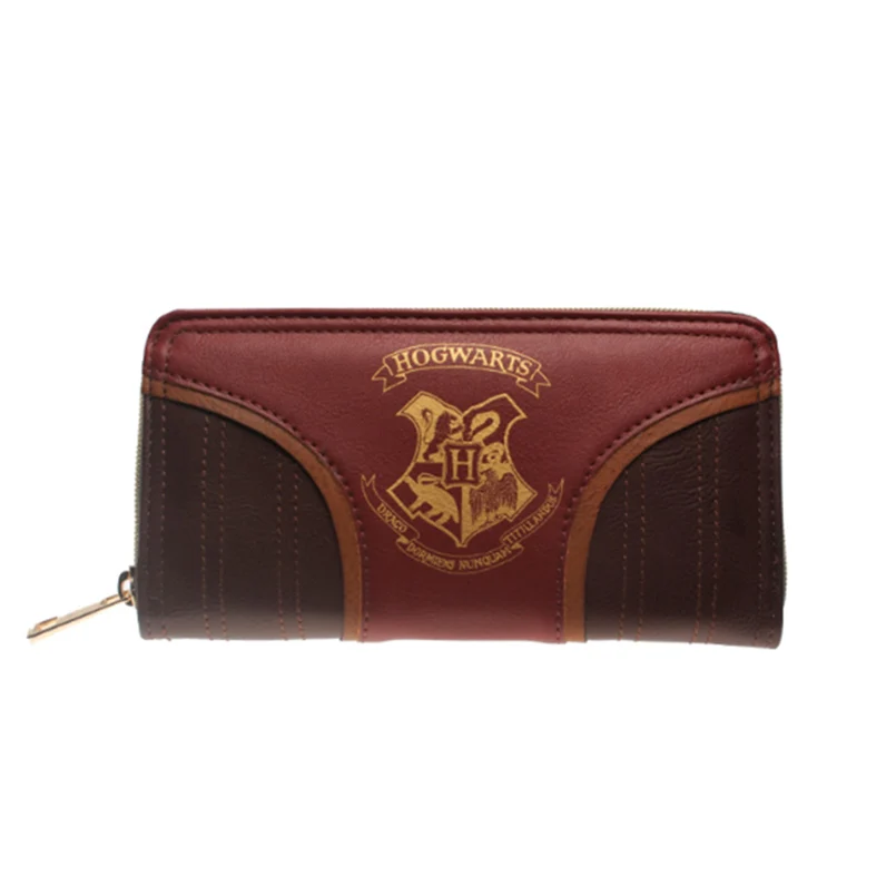 Harry Potter's Hogwarts Gold Crest Zip Up Wallet (3)