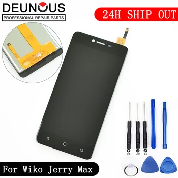 

New 5'' for Wiko Jerry Max LCD Display + Touch Panel LCD Screen Digitizer Assembly Replacement For Wiko Jerry Max Mobile Phone
