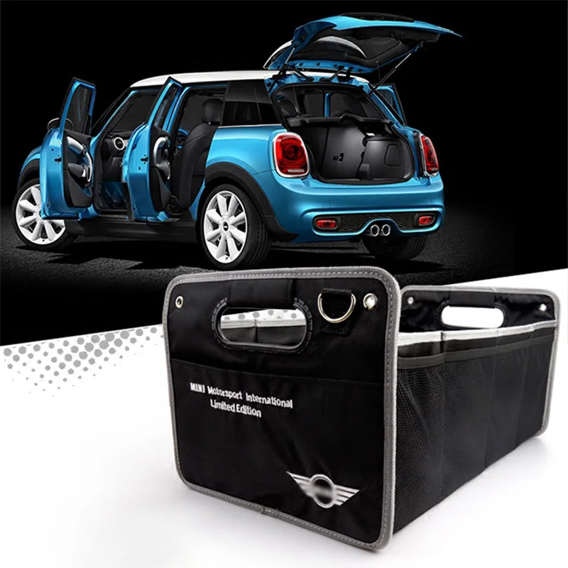 

35L large capacity storage box Foldable trunk Finishing storage Accessories For BMW MINI COOPER S ONE F55 F56 F60 R60 CLUBMAN