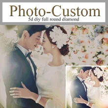 Фото на заказ! Частный заказ! DIY Алмазная вышивка 5D алмазная Картина Вышивка крестом 3D квадратная декоративная мозаика из стразов на подарок