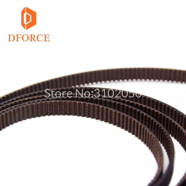 Best Offers GATES-LL-2GT(UNITTA) 3D printer gear synchronous belt GT2 Width 6MM 9MM High quality, wear resistant   for diy Kossel RepRap 