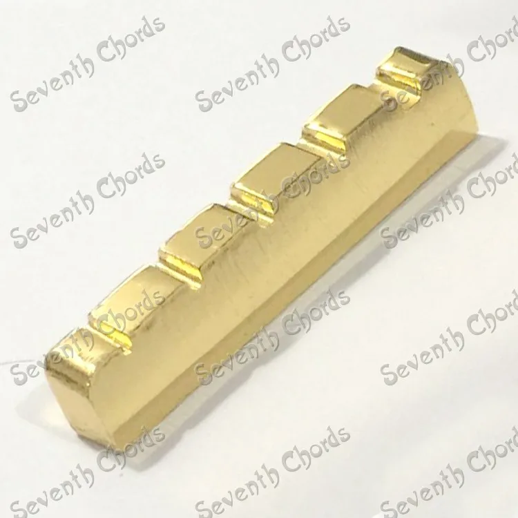 45*6*9 8MM five strings metal electric bass brass upper nut string