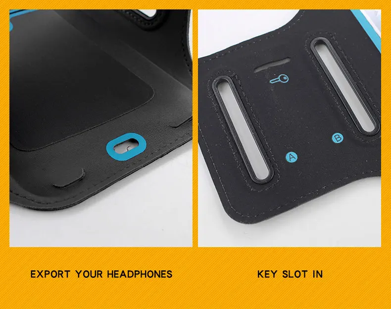 3 Colors Ultrathin For IPhone 7 Waterproof Sport Case Mobile Case cellphone Accessories Running Bags Phone Holder Pouch