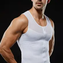 Компрессионный корсет мужской корректирующий Корректор осанки мужской формирующий жилет для похудения топы сундук Abdo мужской животик ожога рубашка