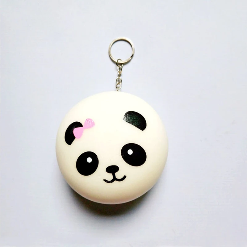 10 см мягкий плюшевый мишка Kawai panda мягкая игрушка для хлеба ключ из ПУ медленно