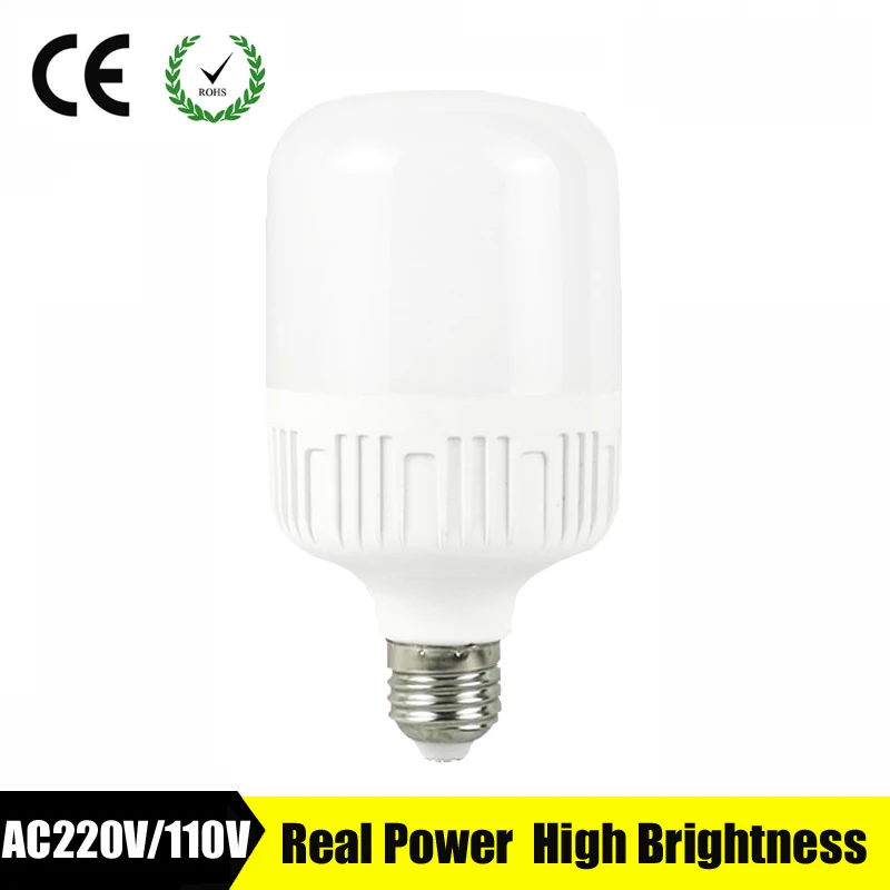 

LED Bulb Lamps E27 110V 220V 230V 240V Light Bulb Smart IC Real Power 3W 5W 7W 9W 12W 15W High Brightness Lampada LED Bombillas