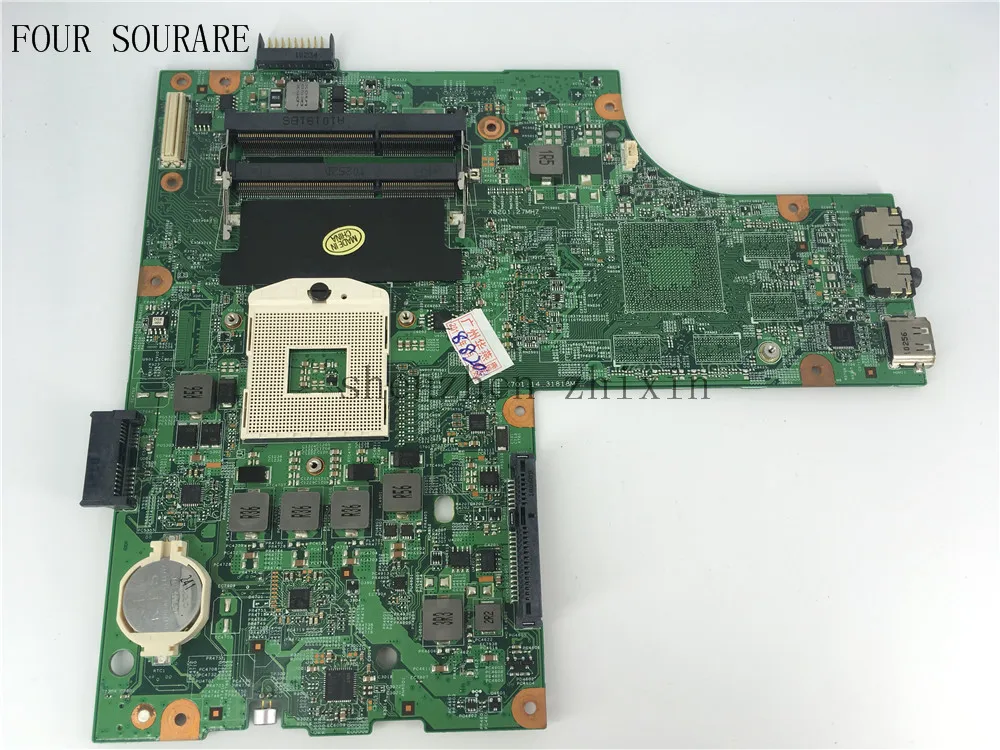 

Four sourare For DELL Ispiron N5010 Laptop motherboard CN-0Y6Y56 0Y6Y56 Y6Y56 48.4HH01.011 DDR3 Mainboard test good