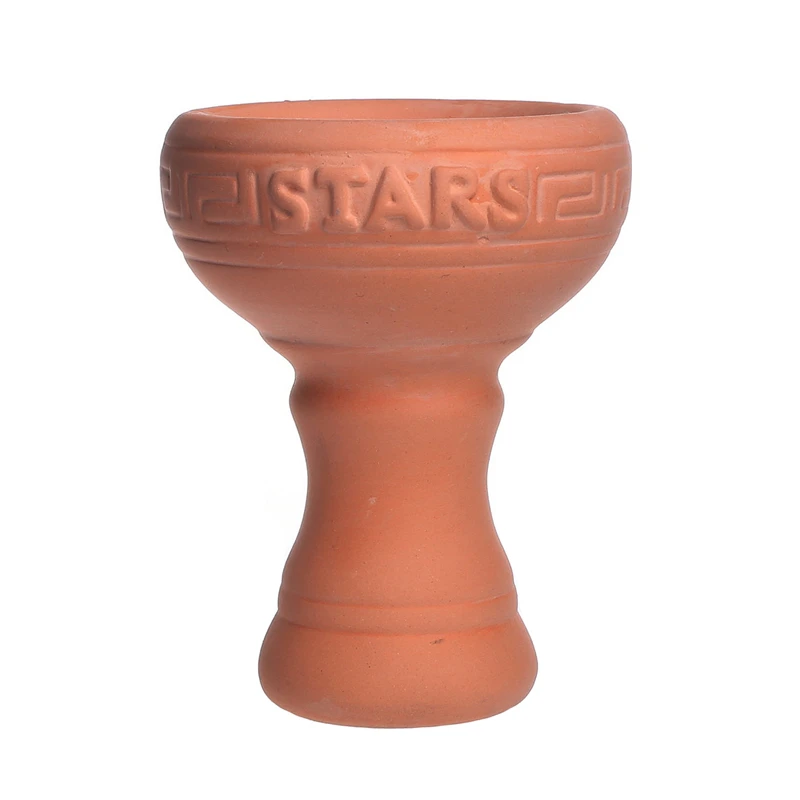 

Smoking Dogo New Arrival Shisha Accessories Stars Clay Hookah Bowl Height Approx 8.3cm