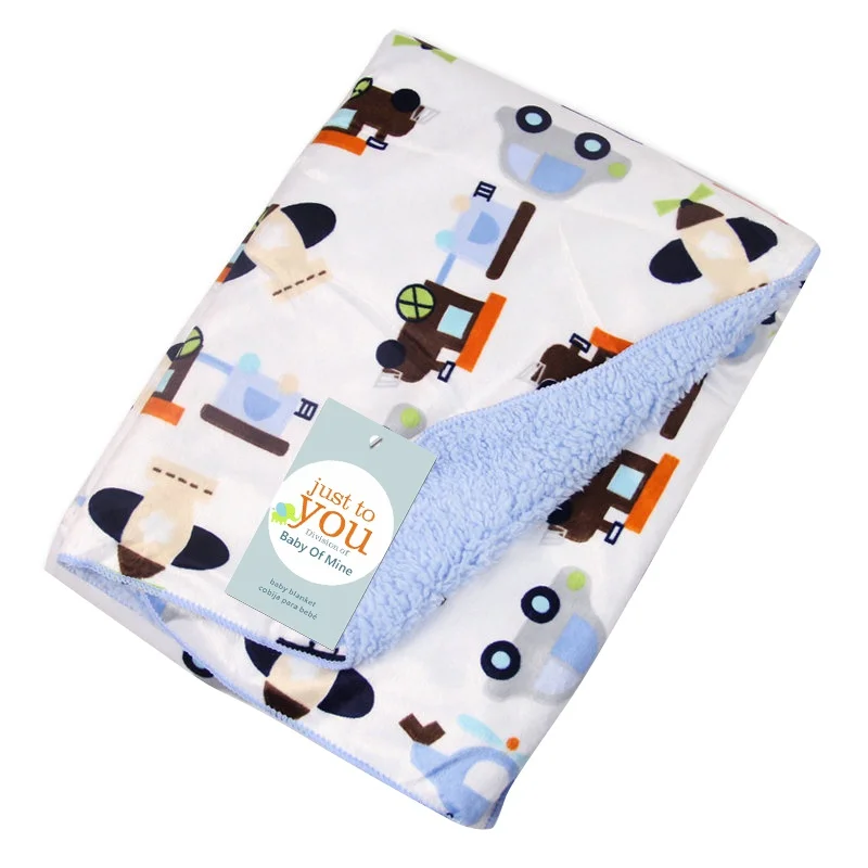 Детские 100% хлопок Мягкий Одеяло s младенческой Новорожденные Одеяло и пеленание Обёрточная бумага Одеяло высокого качества
