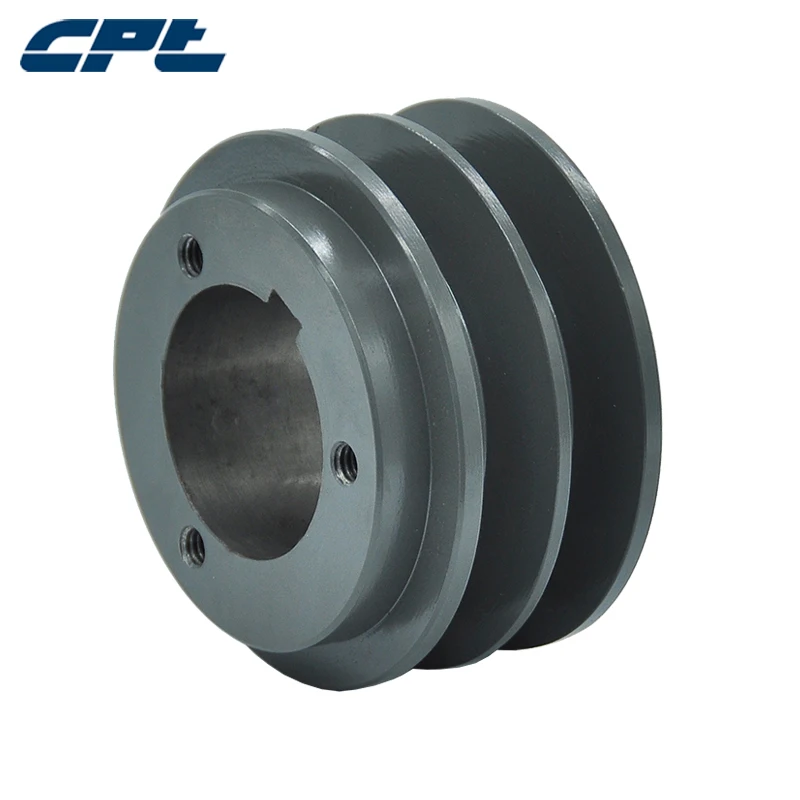 CPT 2 Groove 2TB40P1 статически сбалансированный v ременной шкив чугунный 4 35 дюймов OD для