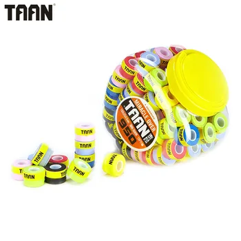 

120Pcs/lot TAAN 0.6mm Overgrip Badminton Tennis Grips Super Thin Sweatband Professional Racquet Sports Accessories TW950