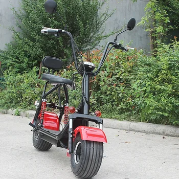 

Electric Motorcycles Scooter Hydraulic Spring Samping 12A 1000W Lithium Battery City Scooter Thickening Cushion Double Seat