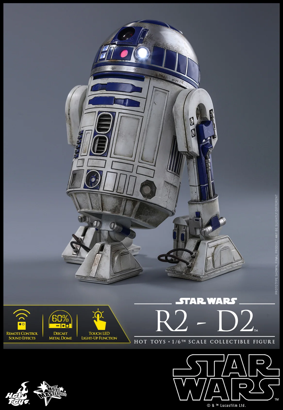 HT Hottoys 1/6 MMS408 Звездные войны R2D2 R2-D2 робот Коллекция фигурка для фанатов подарок на праздник