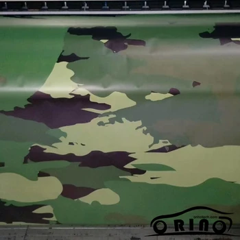 

ORINO WRAPS Premium Army Green Camouflage Vinyl Wrap Film Auto Sticker Vinyls Film Camouflage Car Wrap For Car Wrapping