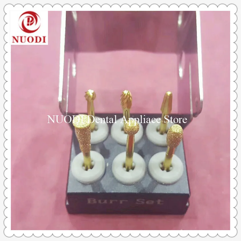 

Round Burr set Dental Implant polishing bur kit/Dental Mini Implant instruments Diamond Burrs