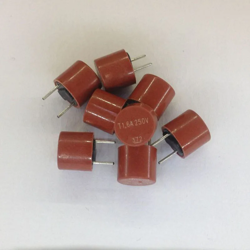 10 шт./лот 372 круглый fuse250V T1.6A новый оригинальный |