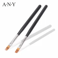 ANY 1PC Black Handle Nylon Hair Ombre Brush Nail Art Brush Professional Nail Tools Single Piece Nail Brush