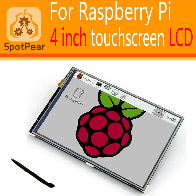 Raspberry Pi 3 model B/4B/2B/b +/A +/B 4 дюймовый модуль ЖК дисплея 480*320 с сенсорным экраном|raspberry