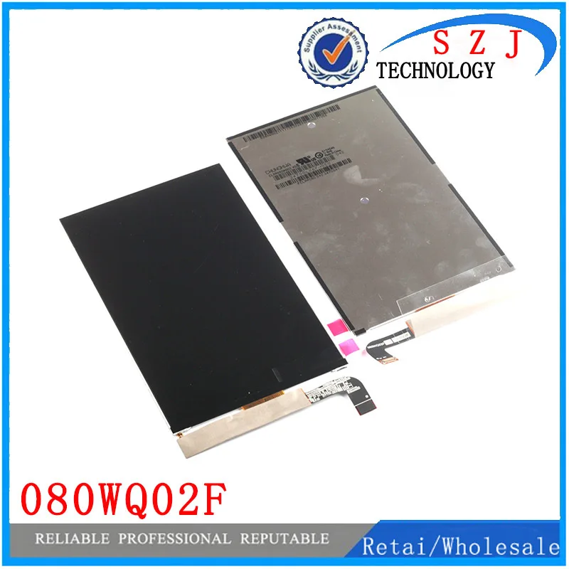 

Original 8'' inch Tablet PC LCD display 080WQ02F LCD Screen Digitizer Sensor Replacement Free Shipping