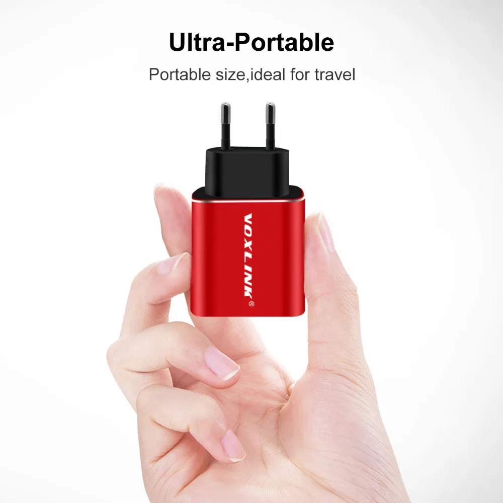 VOXLINK USB настенное зарядное устройство 5V3. 1A Универсальное портативное