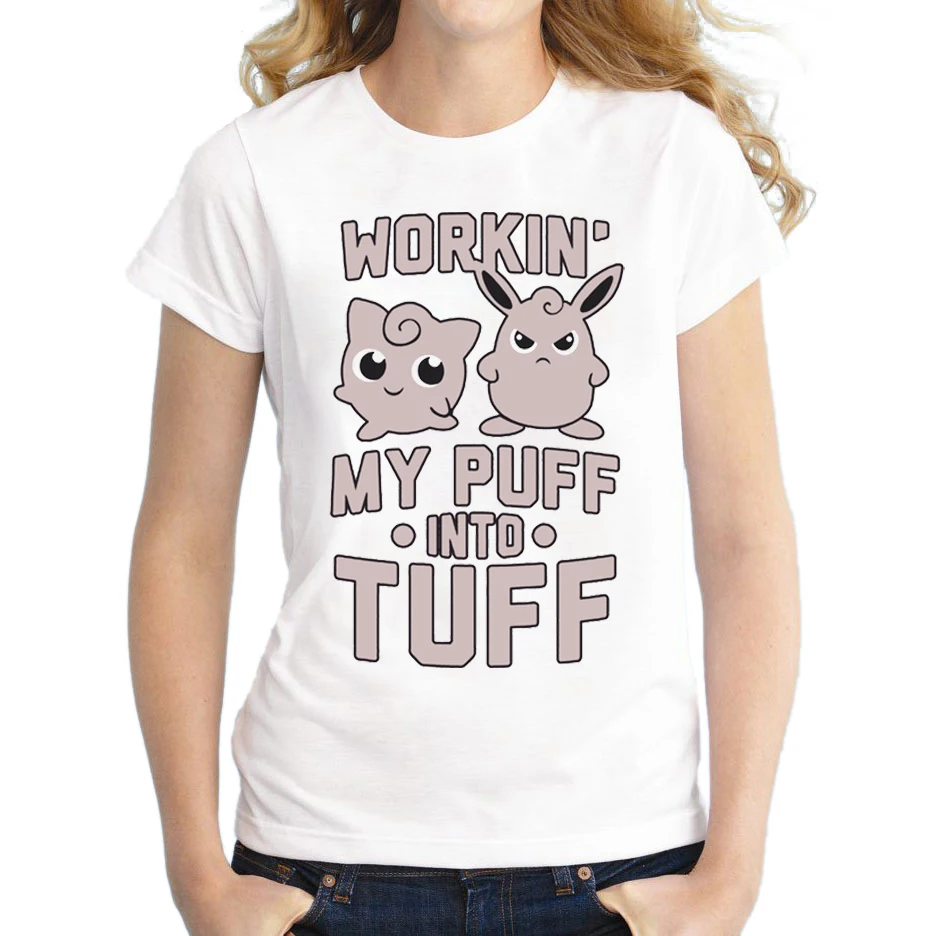 

2018 New Fashion Pokemon Go Women T Shirt Pikachu Funny Cool T-shirt Short Sleeve Pokemon Fitness Printed Tshirt