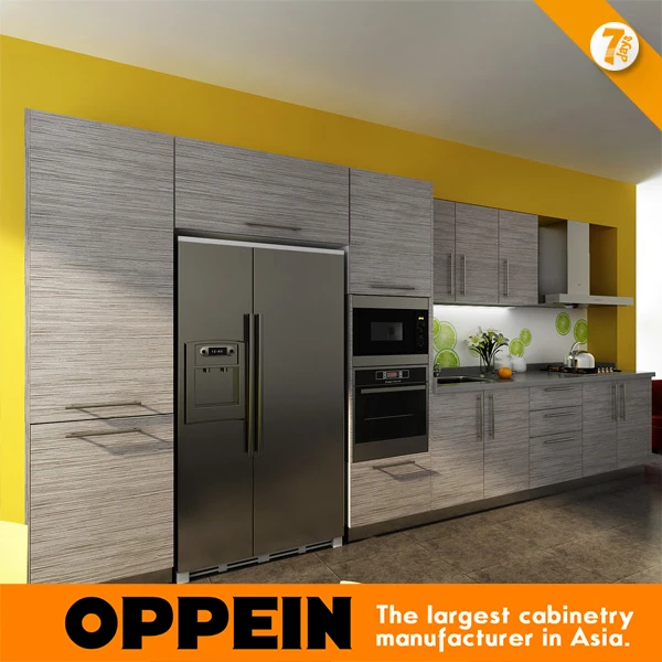 7 Days Delivery Blum Hardware Wood Grain Laminate Kitchen Cabinet
