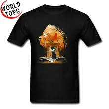 Puesta de sol León de rey T camisa 3D impresión nuevo caprichoso camisetas tonto es Calle de día camiseta Camiseta de manga corta camisas para hombres Envío Directo