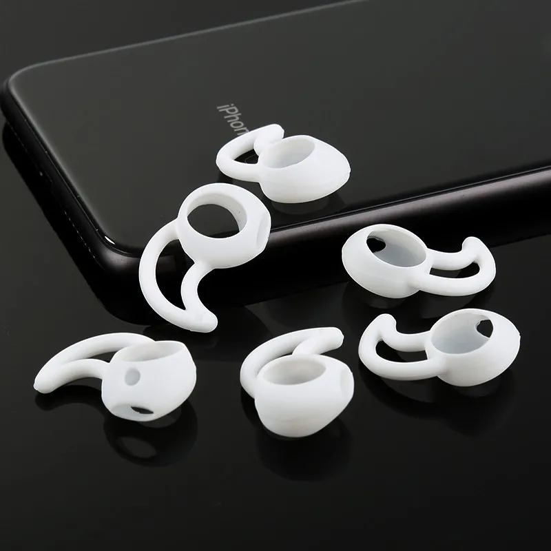 

Soft Silicone Sport Replacement Earbud Tips for iPod iPhone 6 / 6 Plus / 5 / 5S / 5C Apple Headphones Earbuds Earpods