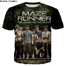 

PLstar Cosmos Hot Movie The Maze Runner 3d printed T-shirt Loose men/women fashion casual tshirt free shipping Cool New Tops