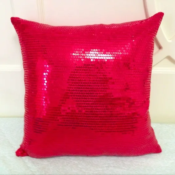 Luxurious European style Sequin cushion cover Shining Wedding