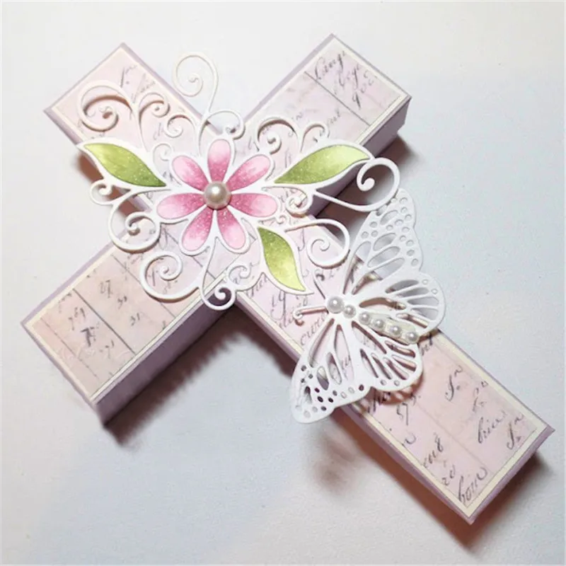 

Eastshape 9.1*10.2cm Flower Irregular Figure Cross Metal Cutting Dies for Scrapbooking Stitch Die Cut Craft Dies New 2019