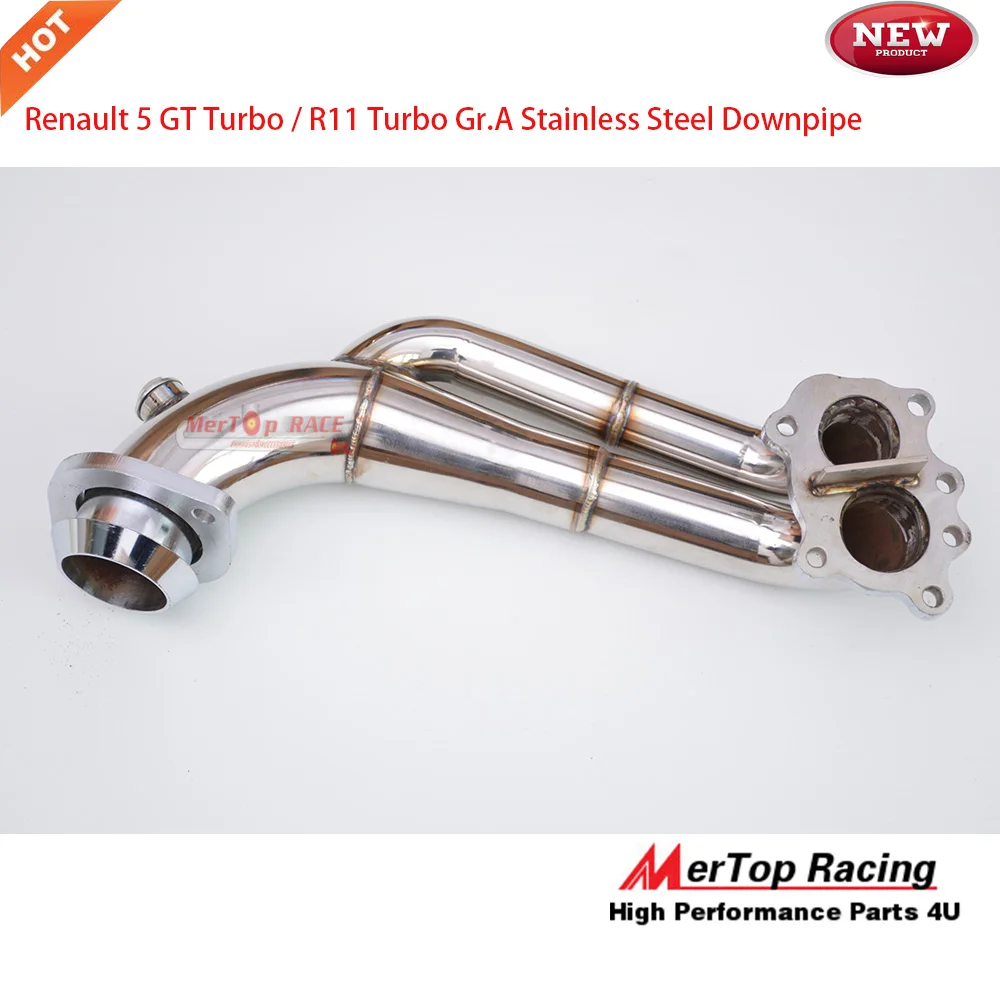 Clearance MERTOP RACE Full Exhaust  system  for  5GT manifold+Downpipe+cross over pipe+Catback 2