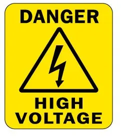 

2000pcs/lot 76x90mm DANGER HIGH VOLTAGE Waterproof withstand sunshine Self-adhesive label sticker, Item No.CA29 Free shipping