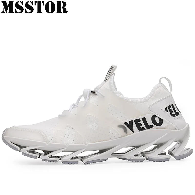 

MSSTOR 2019 New Breathable Mesh Men's Running Shoes Athletic Walking Sneakers For Male Casual Fashion Sport Shoes Man Brand