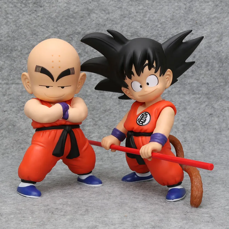 2pcs/set Dragon Ball Z PVC Action Figure Child Son Gokou ...