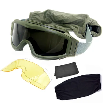 

Army Airsoft Glasses Men Tactical Goggles Military Hunting War Game Protection Glasses Windproof Motorcycle Sport Sunglasses