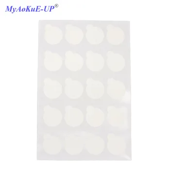 

500 pcs Disposable Eyelash Extension Glue Pads Pallet Stand Holder Makeup Grafting Eyelashes Tools Eyelash Glue Sticker
