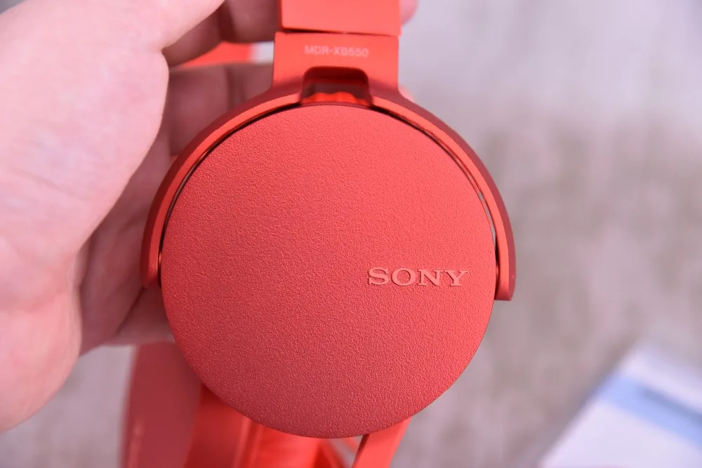 Б/у оригинальная гарнитура SONY MDR-XB550AP Extra Bass, стерео гарнитура