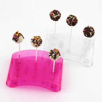 

1Pcs chocolate lollipop display stand environmentally friendly ps material DIY bakeware tool cake display baby shower decoration