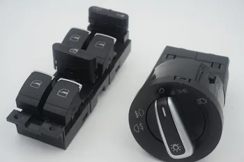 

Headlight Window Contorl Switch ButtonFor VW 99-04 GTI Golf 4 Jetta MK4 BORA BEETLE Passat B5 B5.5 3BD 941 531 3BD 959 857