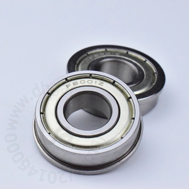 cromado e metal, alta velocidade selada, 10PCs, 12*28(30)* 8mm, F6001ZZ