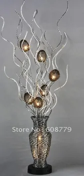 

LRF058--Free Shipping Decorative Art Flower Vase Floor Standing Lamp