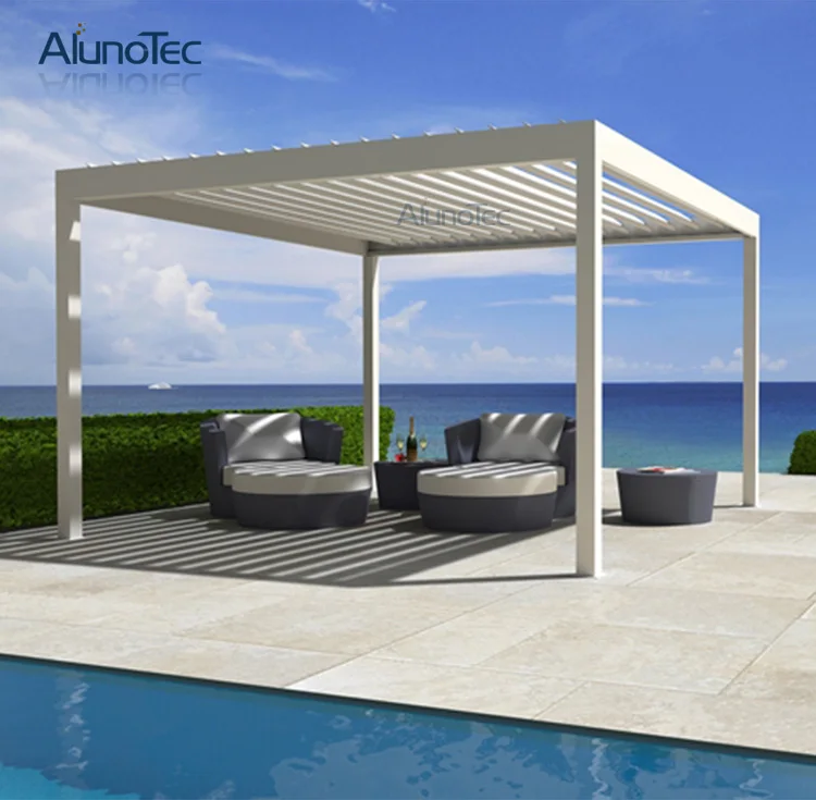 Pergola design водонепроницаемый тент для плавательного бассейна алюминиевая беседка