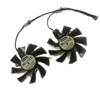 

2pcs/lot GPU RX 470/570 ARMOR cooler Video Card fan For Radeon RX570 MSI RX470 ARMOR Graphics Card Cooling system as replace