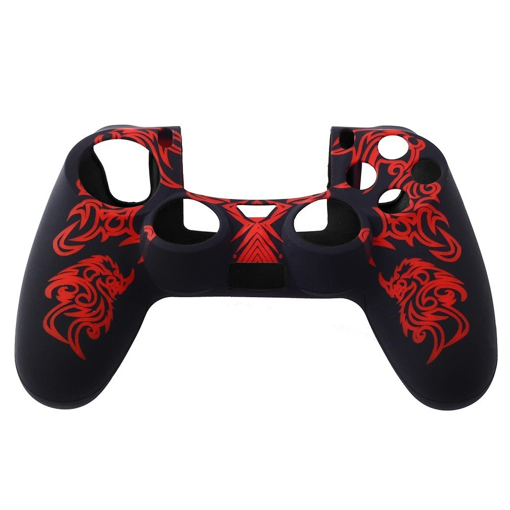 

Laser Silicone Skin Cover Case Protection Skin Protective Gel Cover for Sony PS4 Playstation 4 Controller Grip Handle