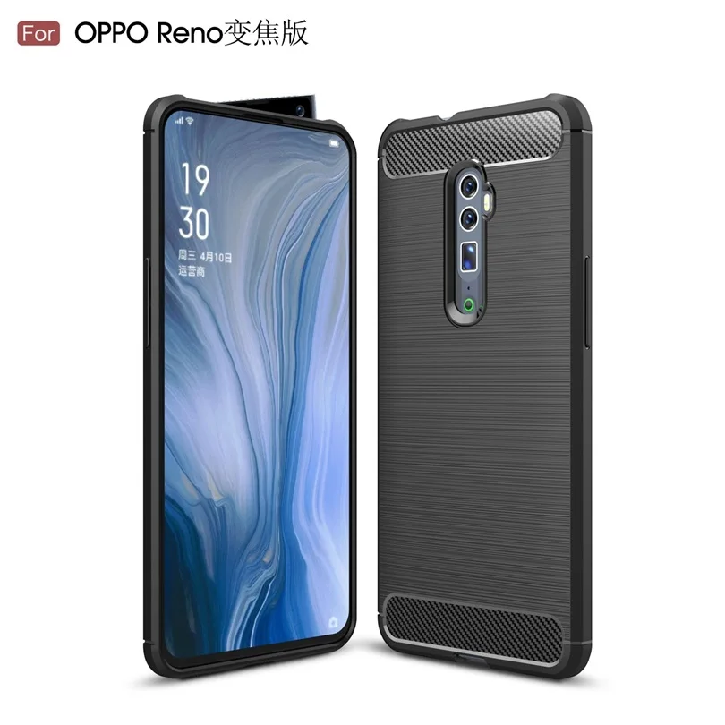 Для OPPO Reno 10x zoom чехол тонкий прочный гибридный защитный противоударный Гибридный