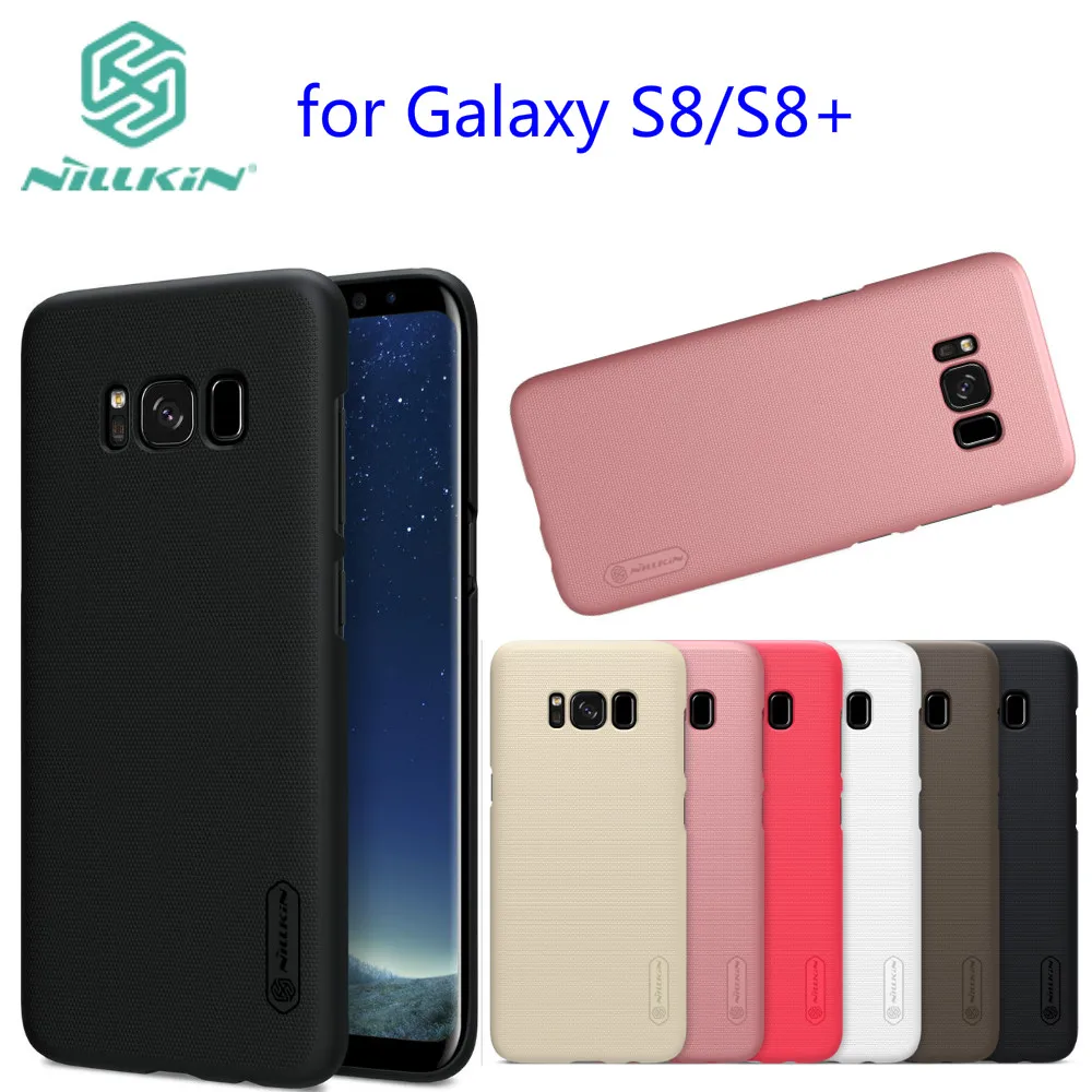 

For Samsung Galaxy S8 case cover NILLKIN Super Frosted Shield Hard Back Cover case For Galaxy S8 plus S8+